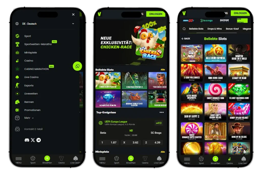 Velobet Casino app